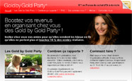 Invitez chez vous vos amies pour qu'elles vendent les bijoux en Or | Gold by Gold Party ®