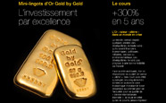 Mini-lingots d'Or, achat de lingot à prix transparent